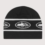 Corteiz Repeat Alcatraz Beanie Black