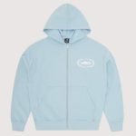 Corteiz Superior Royale Zip Hoodie Baby Blue