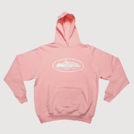 Corteiz Alcatraz Hoodie Baby Pink