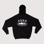 Corteiz 4Starz Alcatraz Hoodie Black