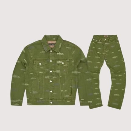 Alcatraz Corteiz Tracksuit Khaki