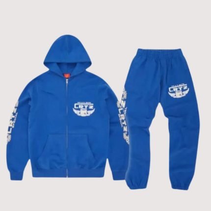 Corteiz Gasolina Royal Blue Tracksuit
