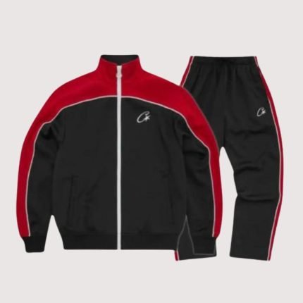Corteiz Shotta Tracksuit Black
