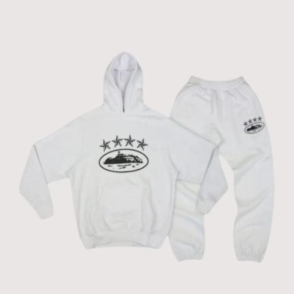 Corteiz Tracksuit White