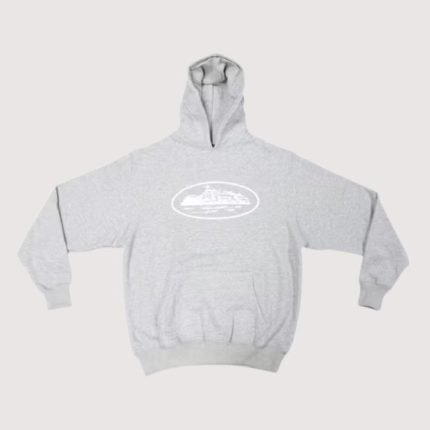 Corteiz Og Alcatraz Hoodie Grey