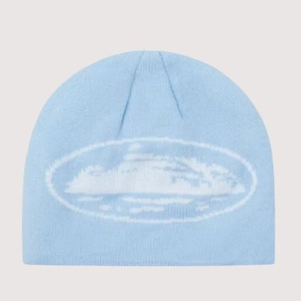 Corteiz Alcatraz Skully Baby Blue