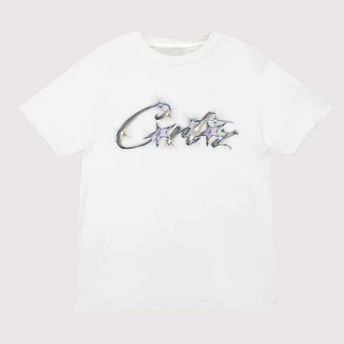 Corteiz Allstarz Sparkle T-Shirt Corteiz Allstarz Sparkle T-Shirt White