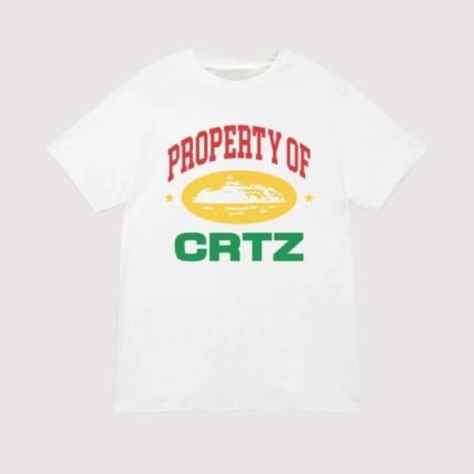 Corteiz Property Of Crtz Carni T-shirt White