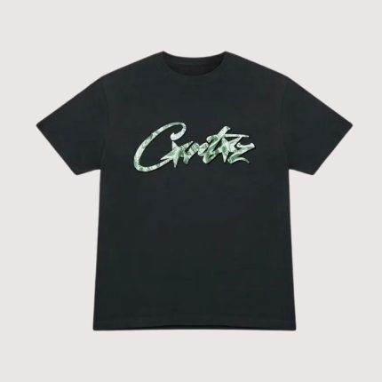 Corteiz Dollar Tee Black