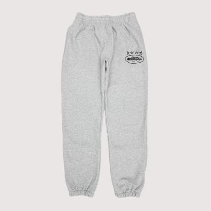 Corteiz 4Starz Alcatraz Sweatpants Grey