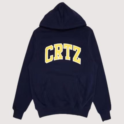 Corteiz Crtz Dropout Hoodie Navy