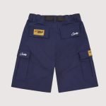 Corteiz Alcatraz Cargo Shorts Navy