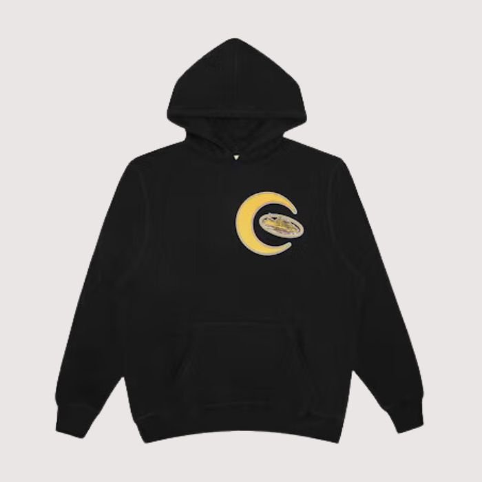 Corteiz Crescent Hoodie Corteiz Crescent Hoodie Black
