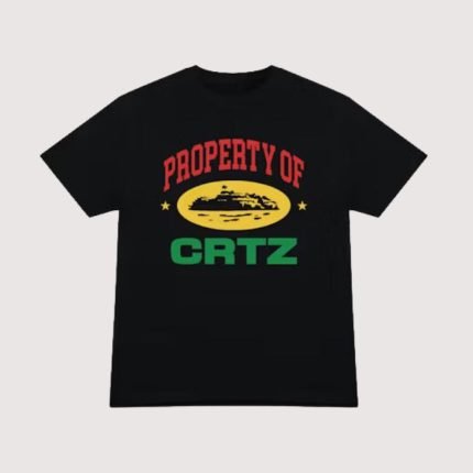 Corteiz Property Of Crtz Carni T-shirt Black