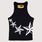 Corteiz 4Starz Motion Womens Tank Top Black