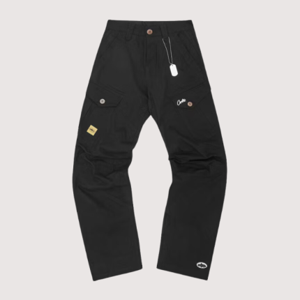 Corteiz Storm Cargos Black