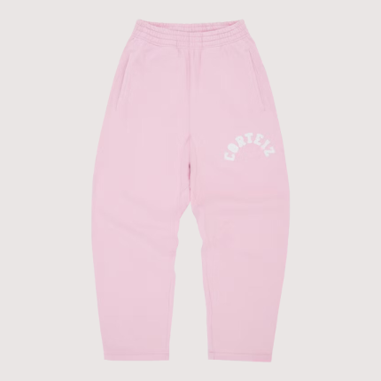 Corteiz Colly Arch Open Hem Pants Pink