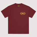 Corteiz Royale Heavyweight Tee Burgundy