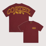 Corteiz Royale Heavyweight Tee Burgundy