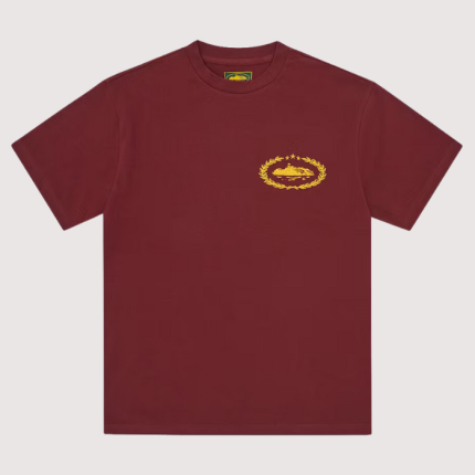 Corteiz Royale Heavyweight Tee Burgundy