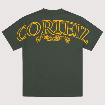Corteiz Royale Heavyweight Tee Forest Green