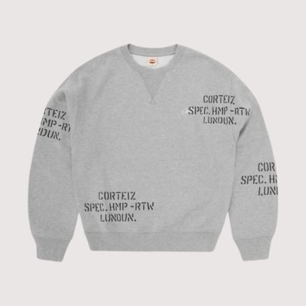 HMP Stencil Crewneck Light Heather