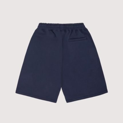 Island Puff Print Sweatshort Navy