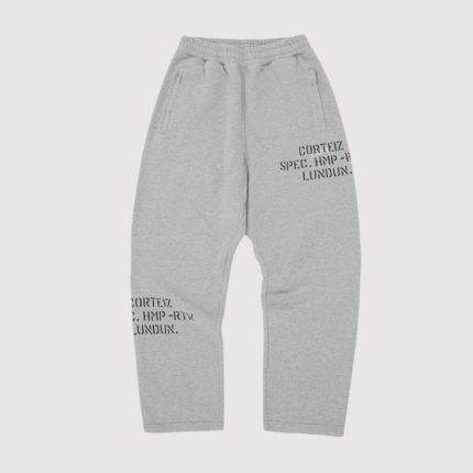 Hmp Stencil Open Hem Pant Light Heather