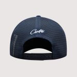 Alcatraz Puff Print Trucker Hat Navy