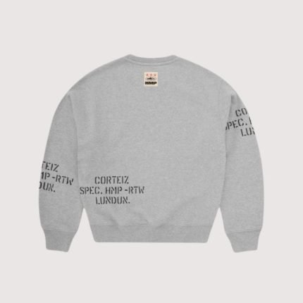 HMP Stencil Crewneck Light Heather Tracksuit