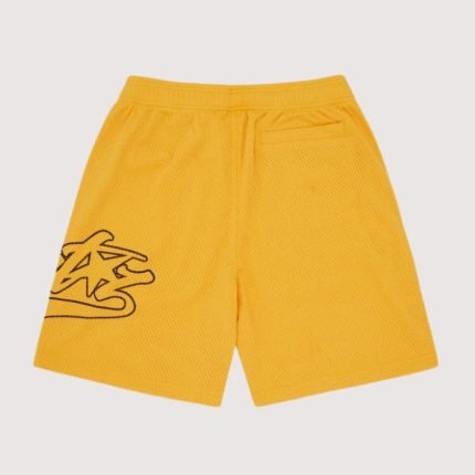 Woosh Mesh Short Yellow