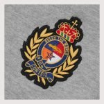 Royale Crest Quarter Zip Heather Grey
