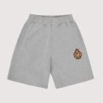 Royale Crest Sweatshort Heather Grey