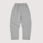 Royale Crest Open Hem Sweatpant Heather Grey