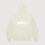 Cortiez Island Puff Print Zip Hoodie Off White