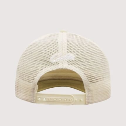 Cortiez Alcatraz Puff Print Trucker Hat Off White