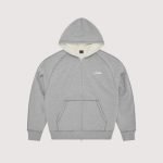 Corteiz Hmp Thermal ZIip Hoodie Heather Grey