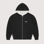 Corteiz Hmp Thermal Zip Hoodie Black