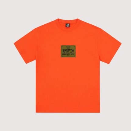 Corteiz Greatest Hits Tee Orange