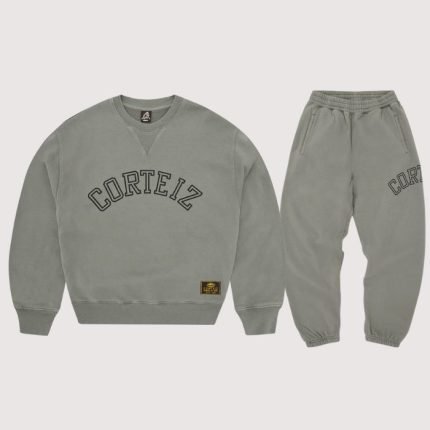 Corteiz Guerillaz Arch Tracksuit Olive