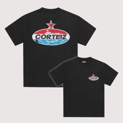Corteiz Motor Heavyweight Tee Black