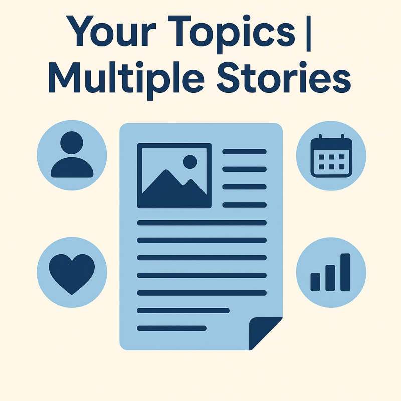 your topics | multiple stories