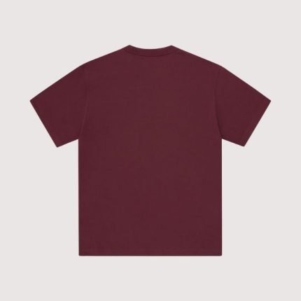 Corteiz Uni Heavyweight Tee Burgundy