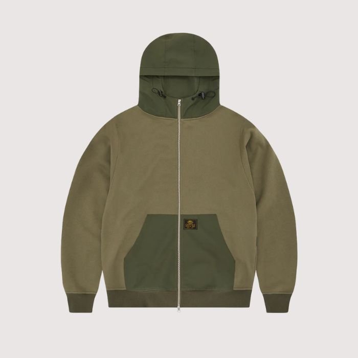 Corteiz Guerillaz Ripstop Zip Hoodie Olive Corteiz Guerillaz Ripstop Zip Hoodie Olive