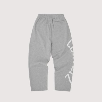 Corteiz Lundun Stitch Open Hem Sweatpant Heather Grey