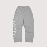 Corteiz Lundun Stitch Open Hem Sweatpant Heather Grey