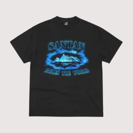 Corteiz Santan Alcatraz Tee Flame