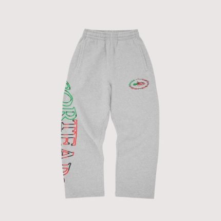 Corteiz Cortears Royale Open Hem Sweatpant Heather Grey