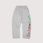 Corteiz Cortears Royale Open Hem Sweatpant Heather Grey