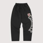 Corteiz Arch Shield Open Hem Tracksuit Black